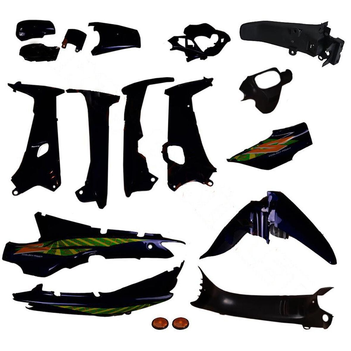 CUB KAPORTA SET [SİYAH] [KALIPSO - ÇELİK] CUB